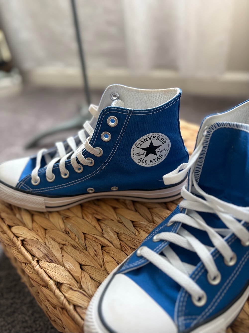 Converse All Star Unisex High-Top Sneakers in Blue